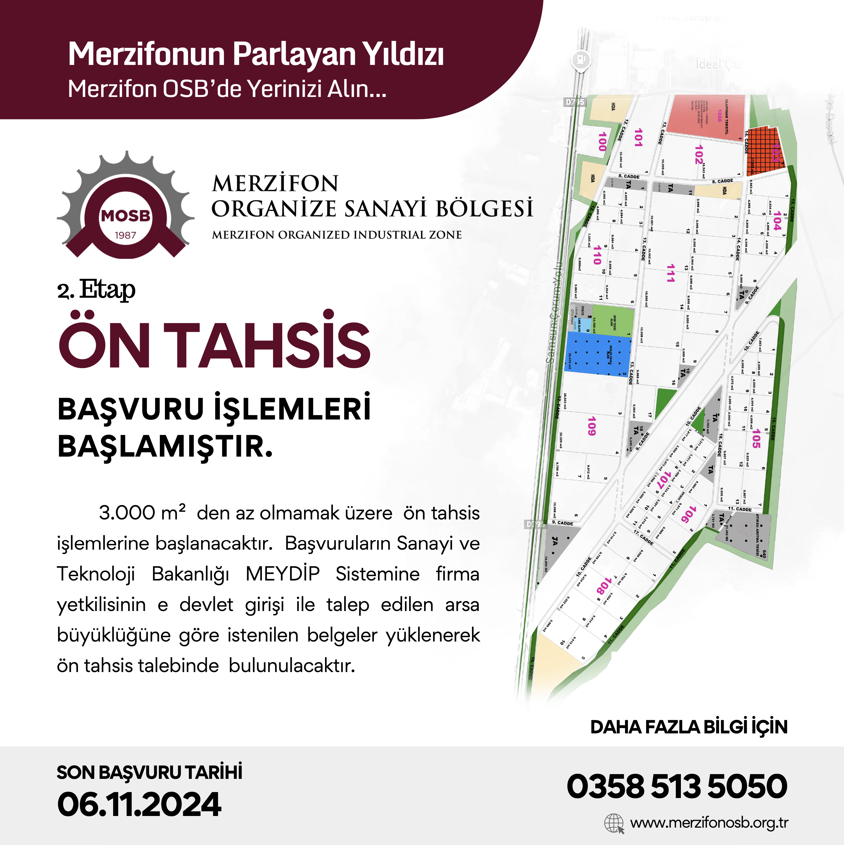 ÖN TAHSİS İLAN