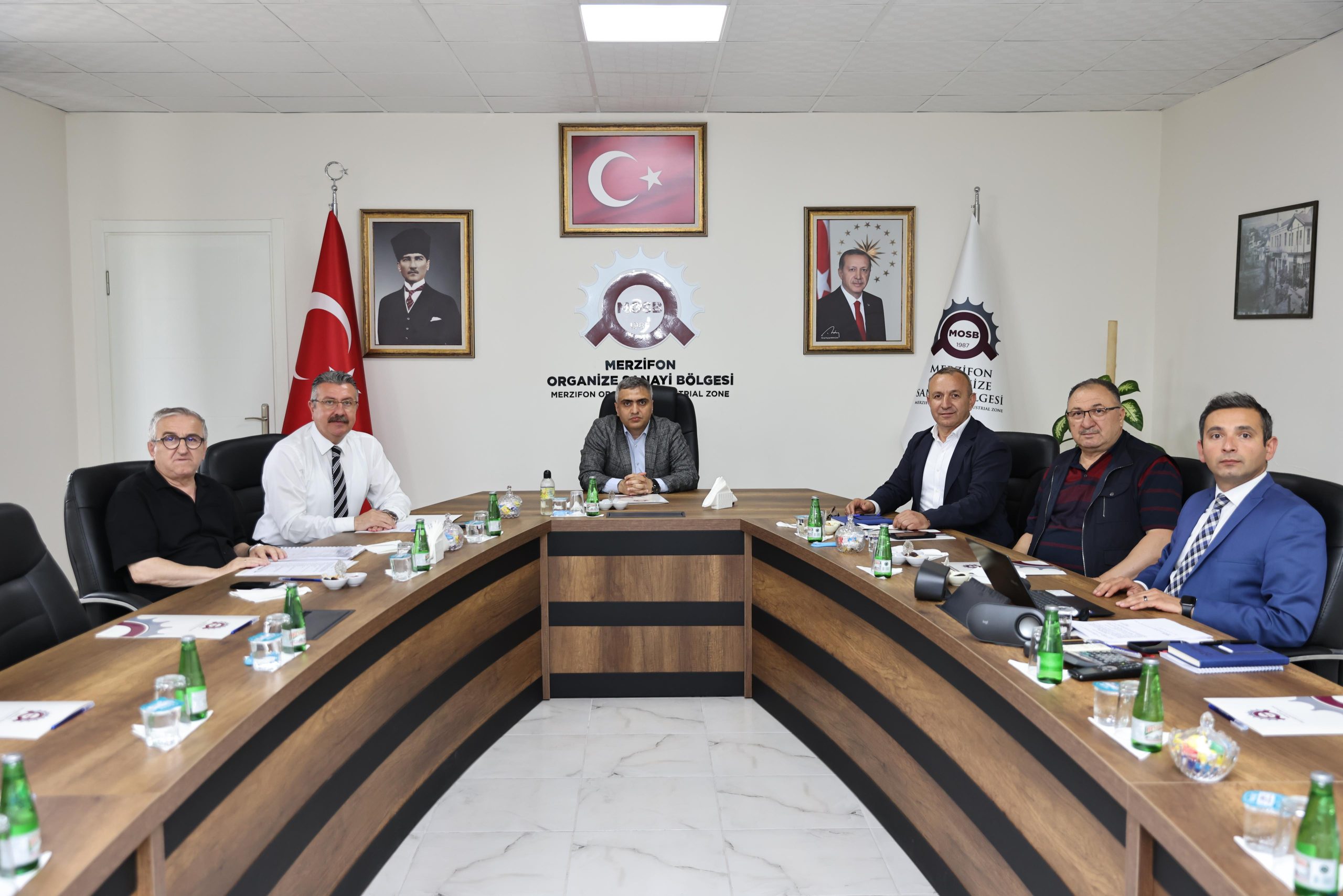 Merzifon OSB Yönetim Kurulu Toplantısını Gerçekleştirdi